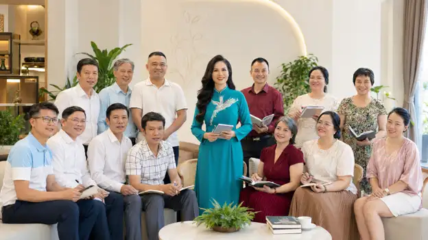 Các thành viên Câu lạc bộ Doanh Nhân Thịnh Vượng kết nối và chia sẻ kiến thức vì sức khỏe cộng đồng.